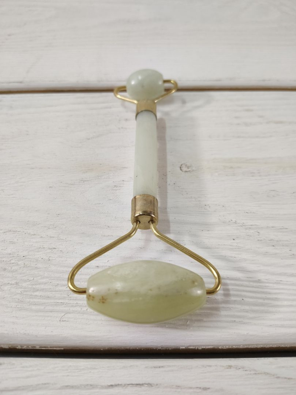 Массажер из нефрита двойной 14,5 см