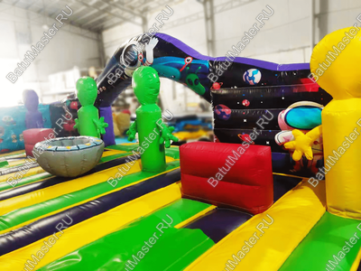 Батут "Космический", размер 10-9-7 м