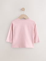 Лонгслив для девочки Next E44-976, Розовый