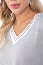 Джемпер "Однажды в Риме" Б7277 (грей) LT Collection (Акция)