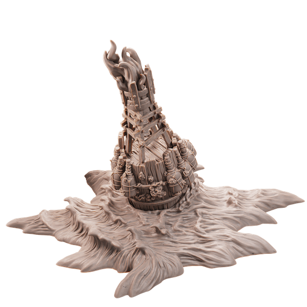 Завистливая буря Envious Tempest Миниатюры 32-56-75мм (Нет / 56mm / Makeshift Buoy)