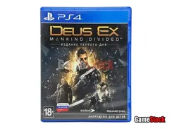 PS4 Deus EX: Mankind Divided (Б/У, Полностью на русском языке, CUSA-01836)