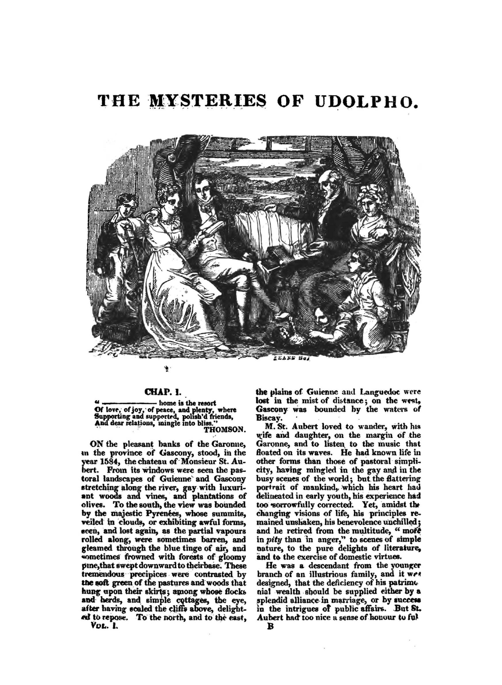 The mysteries of Udolpho | Ann Ward Radcliffe