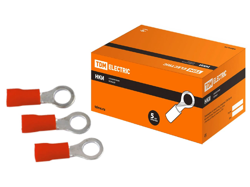 Наконечник НКИ 1,25-4 кольцо 0,5-1,5мм TDM (100шт/уп)