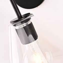 Бра Rh Utilitaire Funnel Shade Single Sconce Black By Imperiumloft