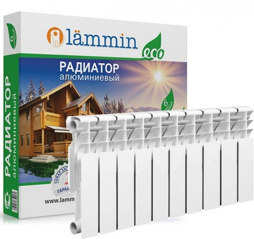 Радиатор алюминиевый ECO AL200-100-10 (Lammin)