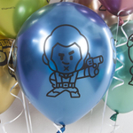 Воздушный Шар (12''/30 см) Brawl Stars, Герои, дизайн №2, Ассорти, хром, 2 ст