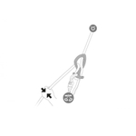 Petzl спусковое устройство Pirana Club