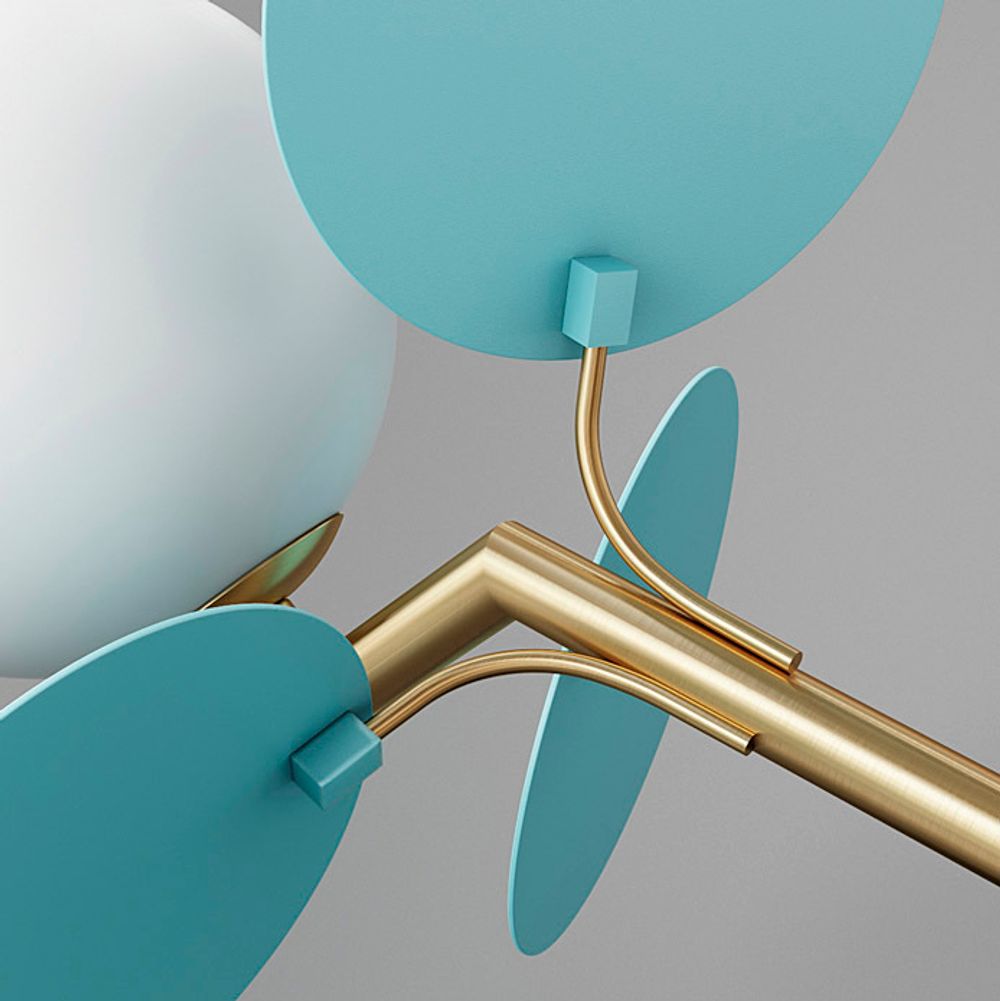 Настенный Светильник Light Of Matisse Blue W By Imperiumloft