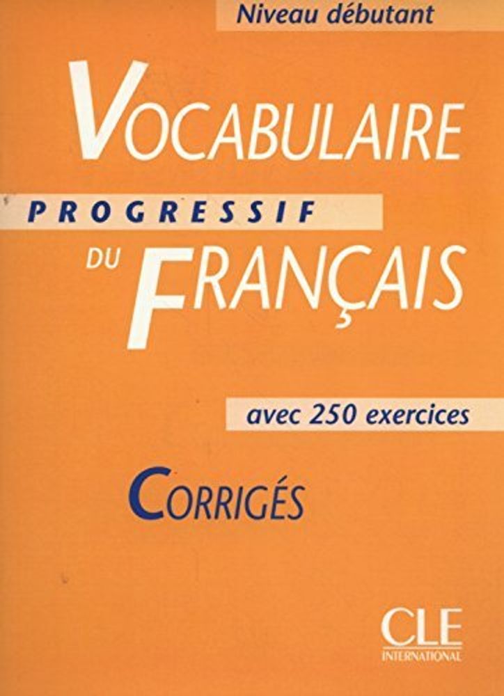 VOCAB PROG DU FRANC debut corriges  OP!