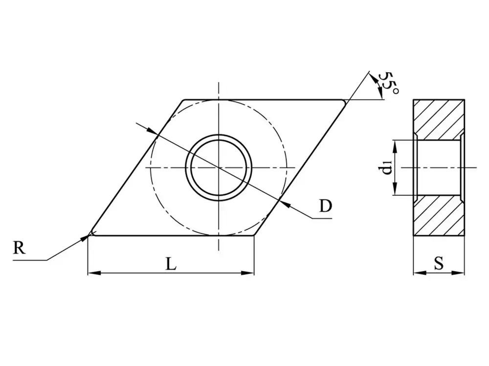 Пластина DNMG 150608-MM GM7215 BTA Global