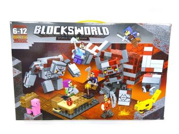 Констуктор Майнкрафт  My World "Битва за красную пыль"  623 детали арт.157