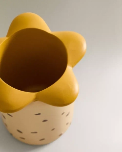 ZARA HOME ДЕТСКИЙ ДЕРЖАТЕЛЬ ДЛЯ ЗУБНЫХ ЩЕТОК, КОРИЧНЕВЫЙ