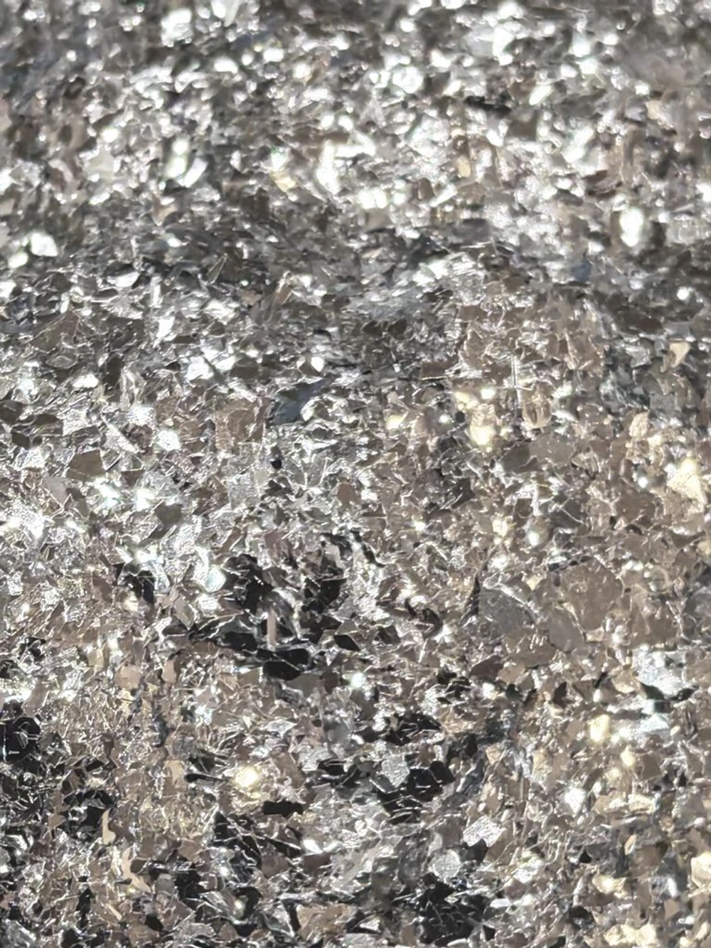 Хлопья - слюда 88901 Серебро металлик - для литья изделий и творчества