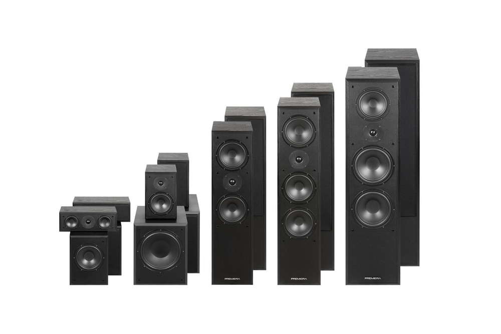 PREMIERA ES-621 BK напольная акустическая система (пара)