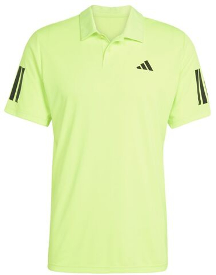 Мужское теннисное поло Adidas Club 3-Stripes - зеленый