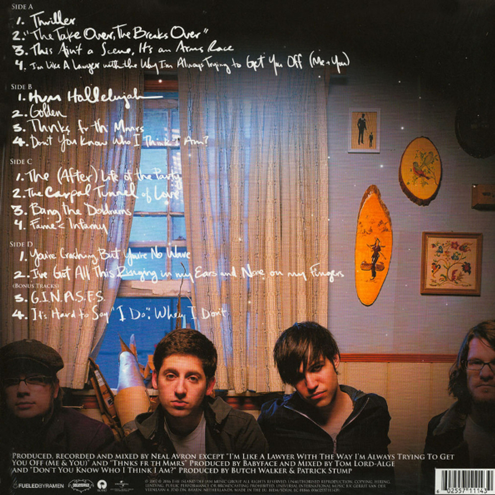 Fall Out Boy / Infinity On High (2LP)