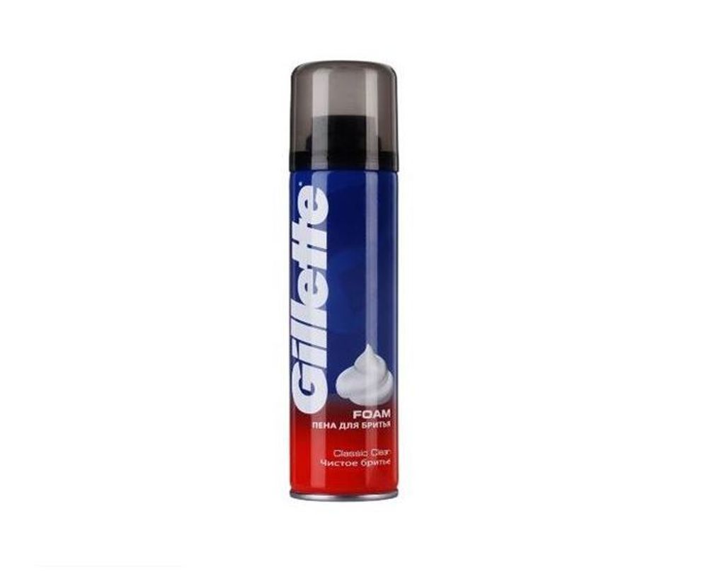 Пена д/бритья "Жиллет" 200мл (6)