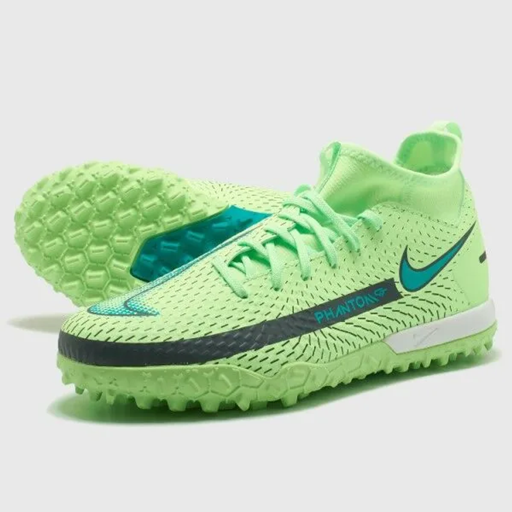 CW6695-303 Сороконожки Nike JR PHANTOM GT ACADEMY DF TF