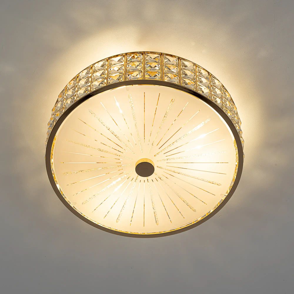 Citilux Портал CL324132 Люстра хрустальная Золото