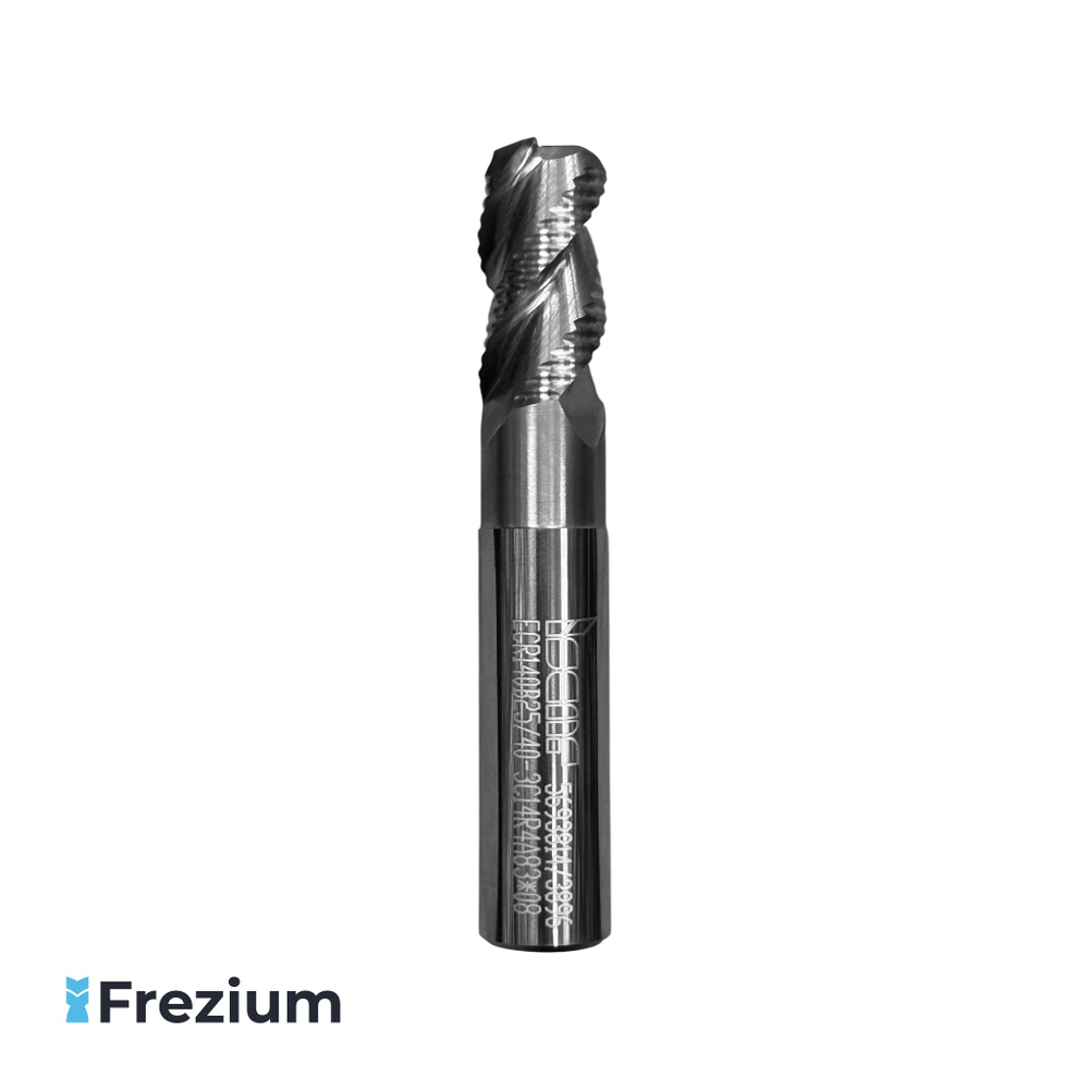 Концевая радиусная фреза для черновой обработки алюминия и цветных металлов "Iscar" (14x14x28x83 R4 Z3; ECR140B25/40-3C14R4A8308) Концевая радиусная фреза для черновой обработки алюминия и цветных металлов "Iscar" (14x14x28x83 R4 Z3; ECR140B25/40-3C14R4A8308)