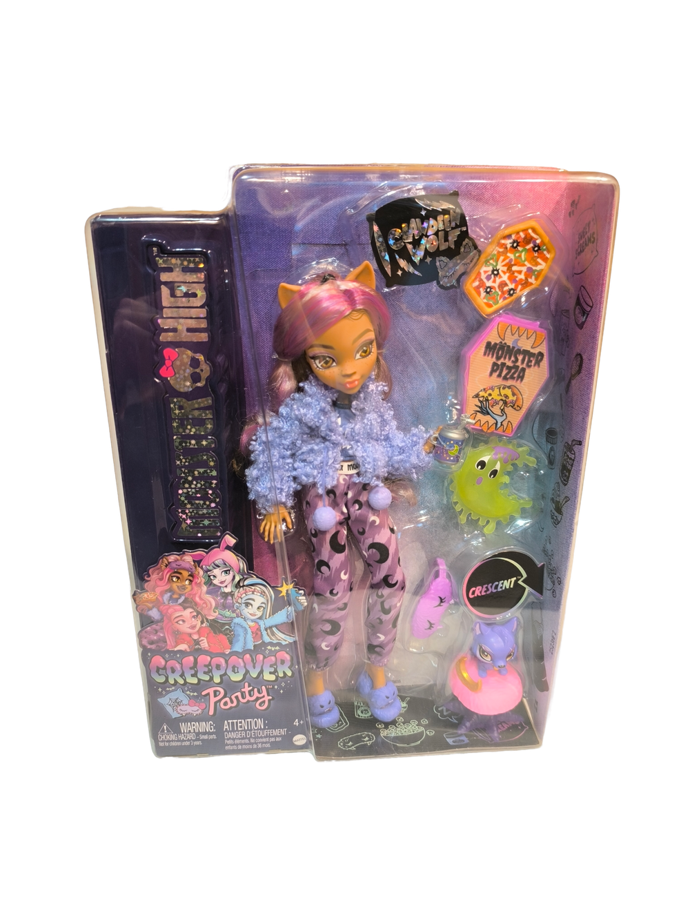 Кукла Monster High «Creepover Party Clawdeen Wolf» HKY67 — вечеринка монстров