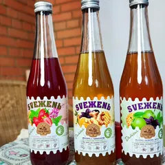 Напиток натуральный с имбирем и лимоном / 500 мл