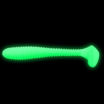 Виброхвост несъедоб. Catcher 3,55'/9 см Phosphorus 100шт. (HS-2-041-N) Helios