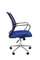 Офисное кресло Chairman    698    Россия     TW-05 синий хром new