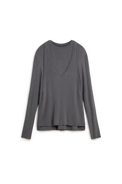 Лонгслив 2в1 Graphite