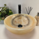 Раковина из оникса Bowl Yellow TinLip BO-62926 40*40*15 140