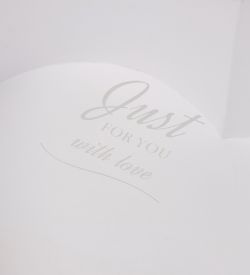 WG-65/3-B Коробка подарочная «Сердце» цв.черный