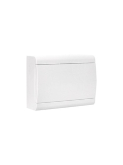 Щит ЩРН-П-12 IP41 бел. дверца (пром. упак.) Basic EKF pb-n-12w-bas