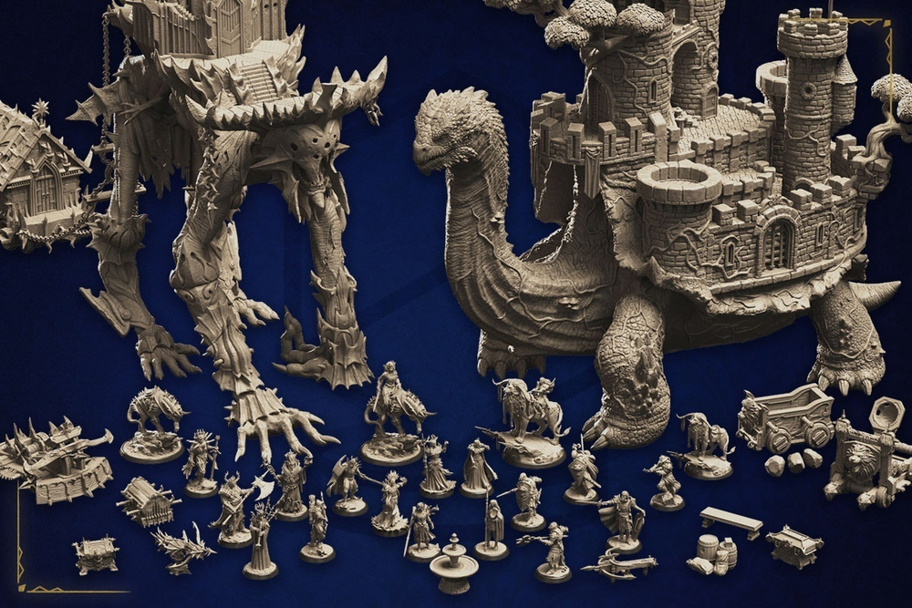 497Loot Studios миниатюра для dnd, днд, pathfinder, фентези, Настольная игра, НРИ, Варгейм, РПГ