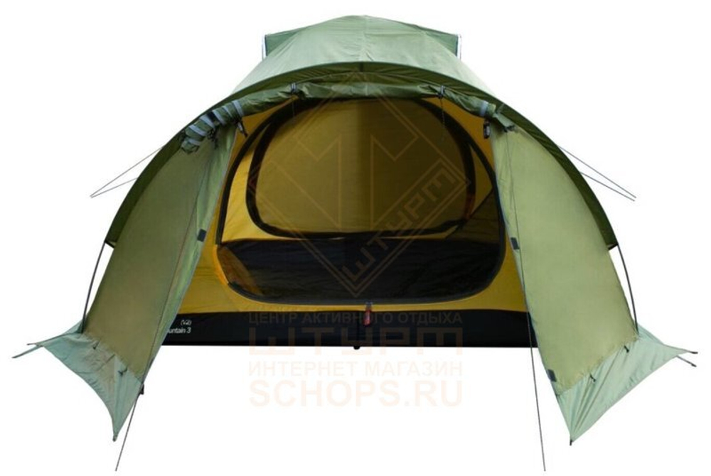 Палатка Tramp Mountain V2 4-x местная, Green