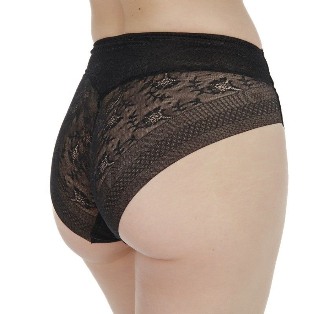 Трусы-утяжки из кружева Magic Band (Размер: L) (Цвет: черный)