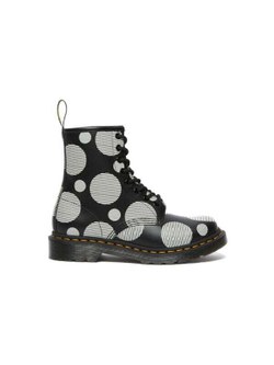 Ботинки Dr. Martens 1460 Polka Dot Smooth Leather 'Black'