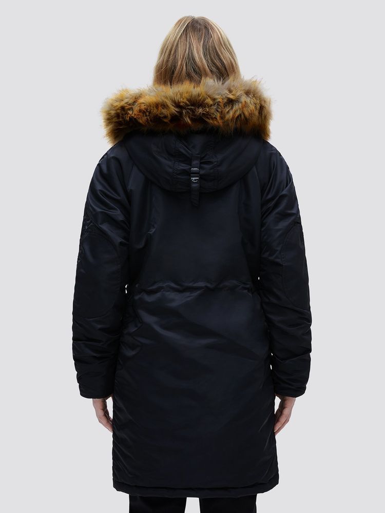 Парка Alpha Industries Elyse Black (черная)