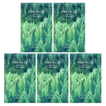 SKIN1004, расслабляющая маска для лица с мадагаскарской готу колой, Tea-Trica, 5 шт., по 24 мл (0,81 жидк. унции)