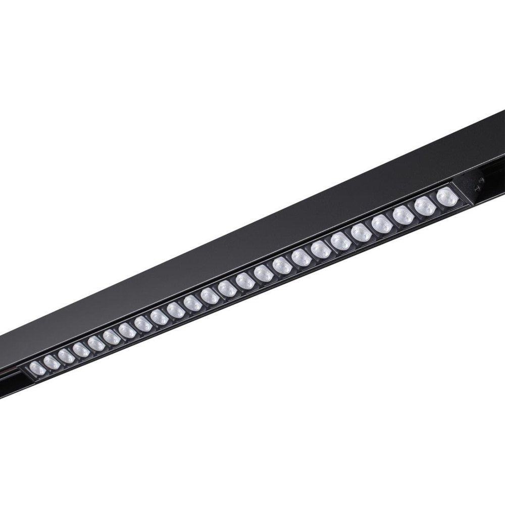 359490 SHINO NT24 134 черный Трековый низковольт. св-к диммир. со сменой цв.температуры, пульт ДУ/Tuya Smart Life IP20 LED 24W 48V 3000-6500K FLUM