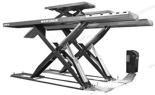 Подъемник ножничный для РУУК ГП 4 т С подъемником второго уровня Saturnus 40R ATLT RAL70 OMA/Werther