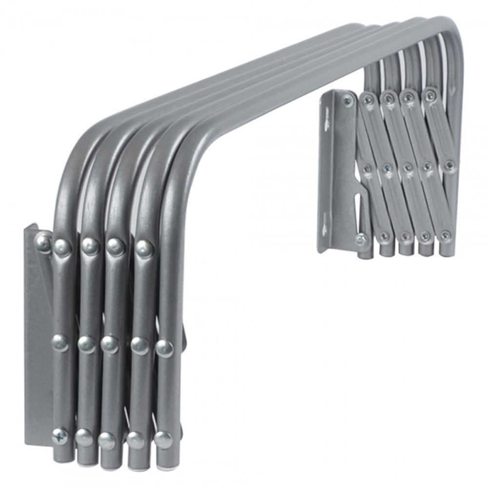 Сушилка для белья настен, 2.2 м, склад, мех.гармош, 5 пр, 10 кг, в асс, Nika, СН45