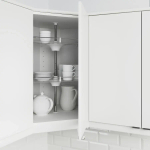 Навесной шкаф - IKEA METOD, 67.5х67.5х100 см, черный/стекло, МЕТОД ИКЕА