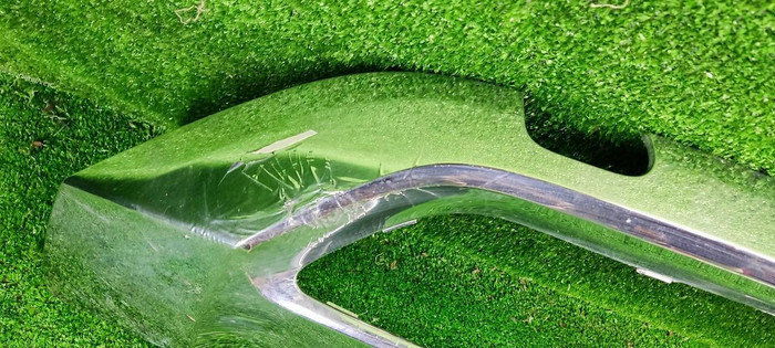 Накладка переднего бампера Mercedes GLE W166 (2015-2018)