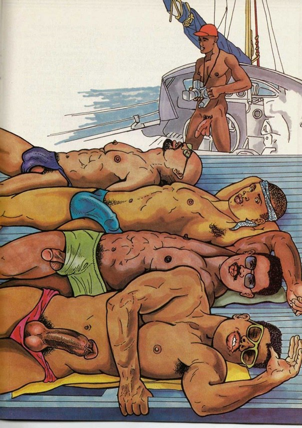 Ray Allan Schultz aka RAS - эротическое искусство художника Рэя Аллана Шульца. 18+
