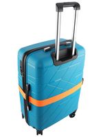 Чемодан 463 / С ремнем / Полипропилен