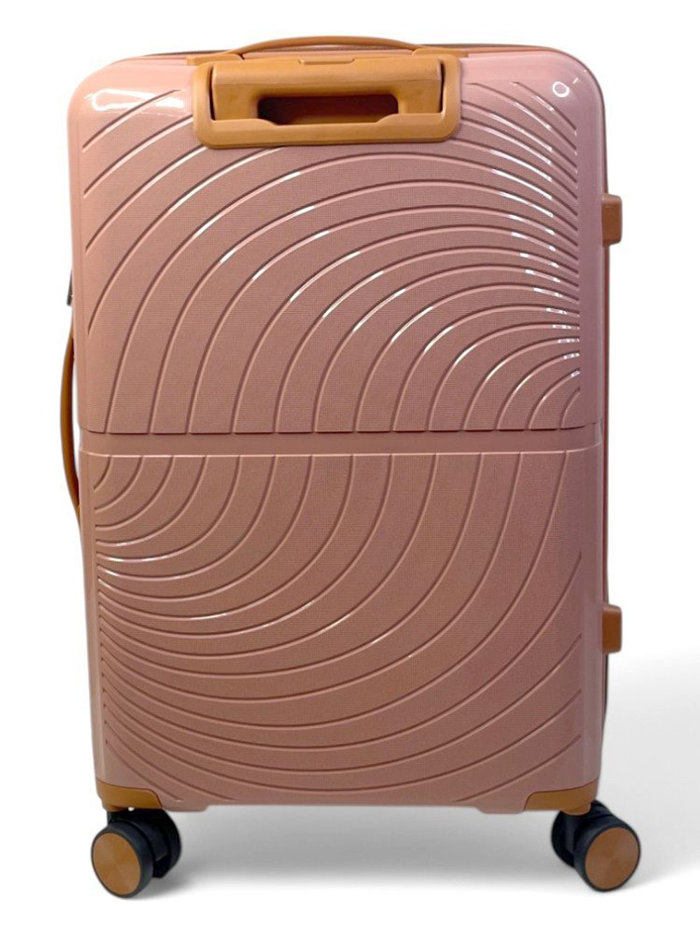 Средний чемодан Bon-Voyage PP Wave, Пудровый, M