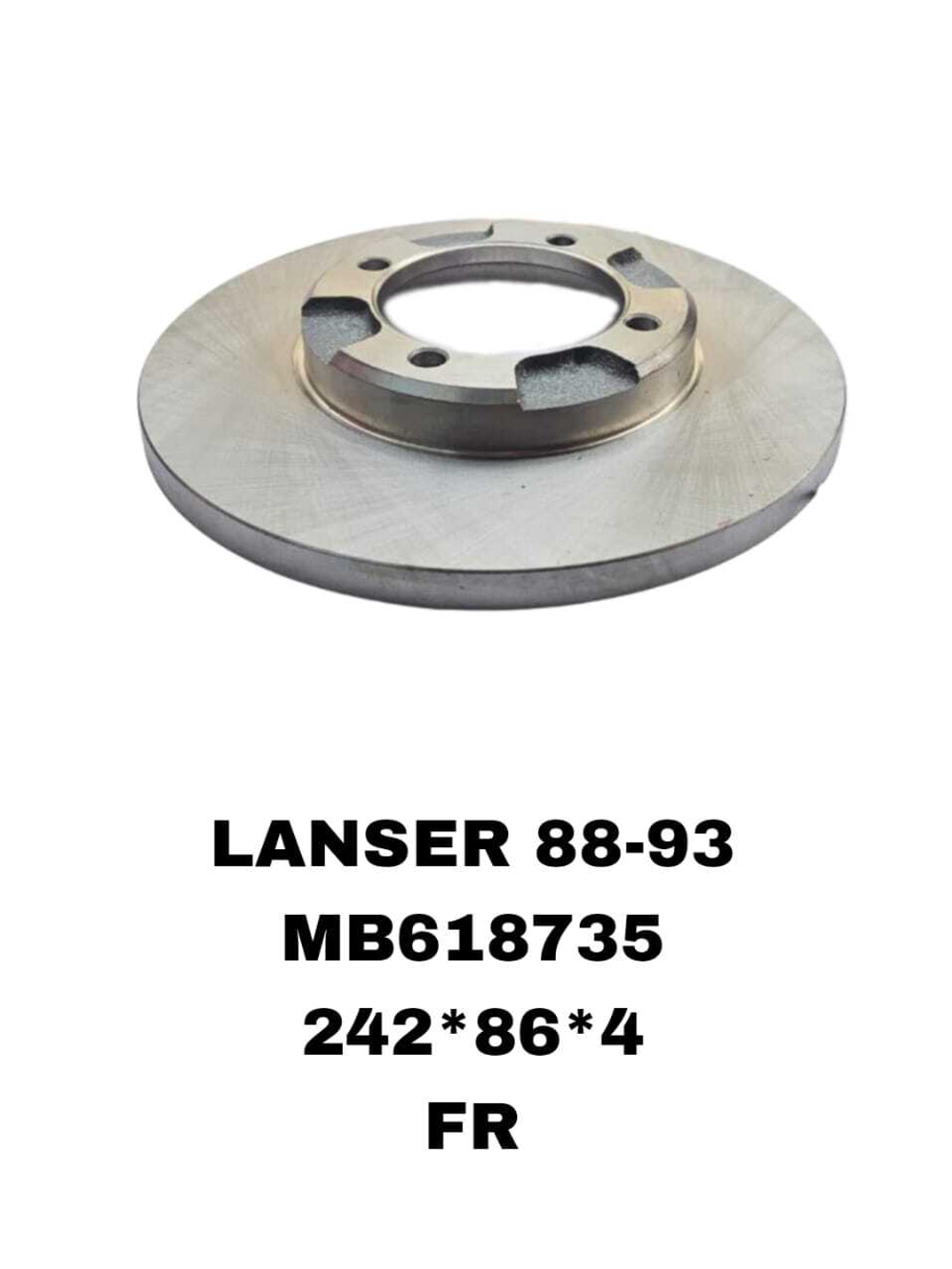 ТОРМОЗНЫЕ ДИСКИ LANCER C6_A 1988-1992\FR