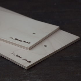 Универсальная дощечка из фанеры для переноса заготовок