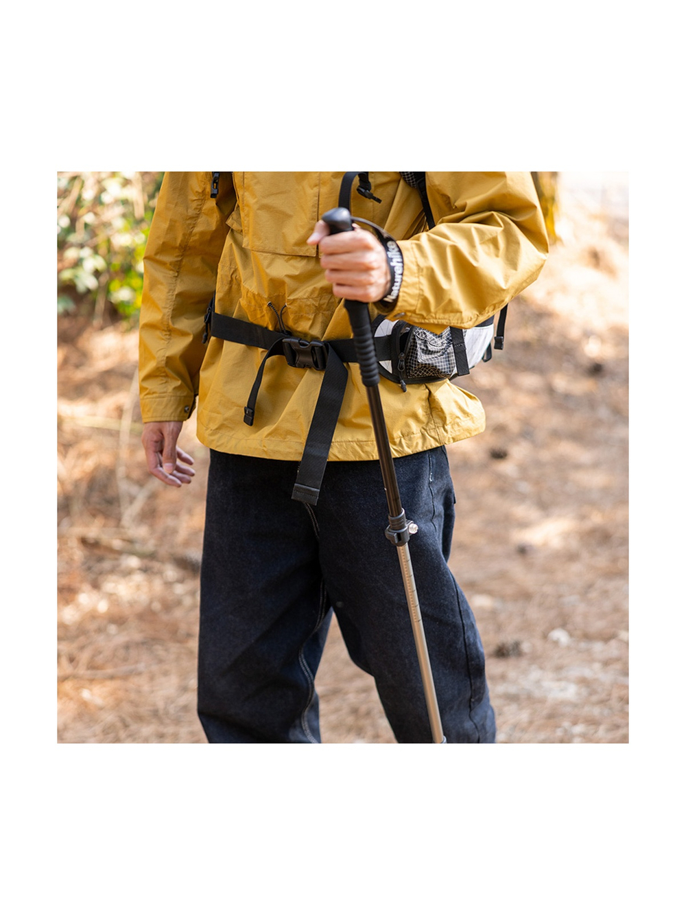 Палка треккинговая Naturehike ST01 6061 AL NH17D001-Z  с 3 узлами женская 57-120 зеленый, 6975641885573